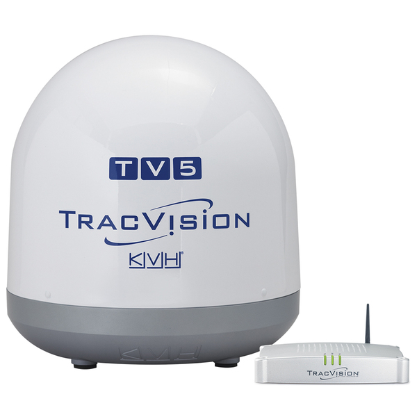 Kvh Tracvision Tv5 Linear & Sky Mexico W/ Auto Skew & Gps 01-0364-34